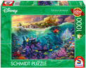 Puzzle 1000 el. Thomas Kinkade Mała Syrenka i Urszula Disney Schmidt Premium Quality