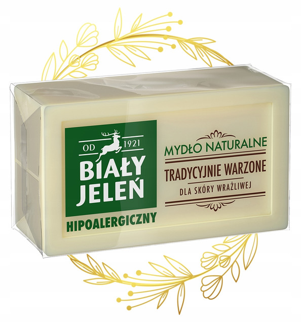 Mydło Hipoalergiczne Biały Jeleń Kostka 150g