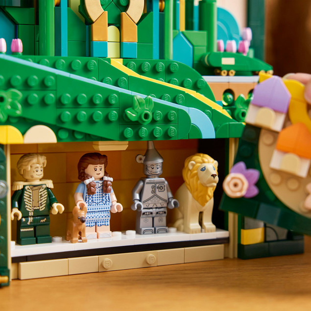 Klocki LEGO Wicked Obraz Emerald City (75685) – 1518 el. Kolekcjonerska Dekoracja