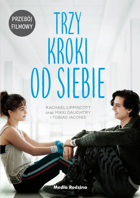 Trzy kroki od siebie - okładka książki