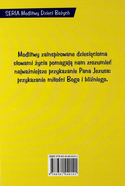 Wnętrze książki Modlić się dziesięcioma przykazaniami