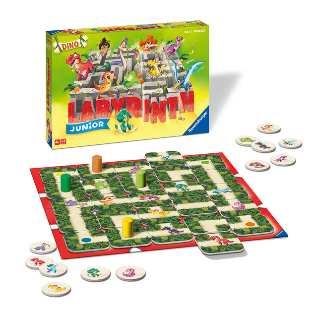 Gra planszowa Labyrinth Junior Dinosauři Portal Games