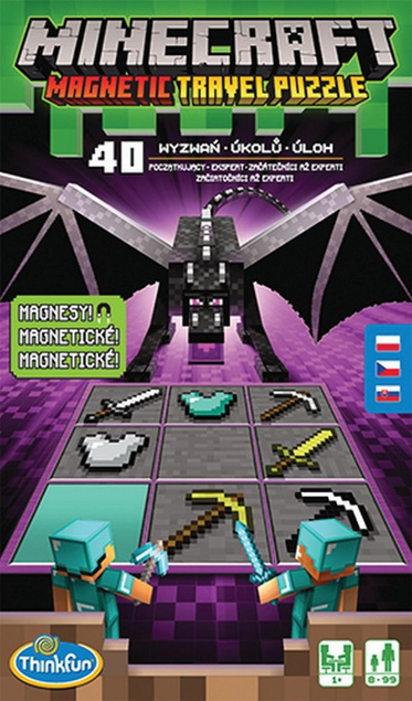 Minecraft Łamigłówka magnetyczna Magnetic Travel