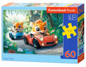 Castorland Puzzle 60 elementów: Wyprawa Tygrysków