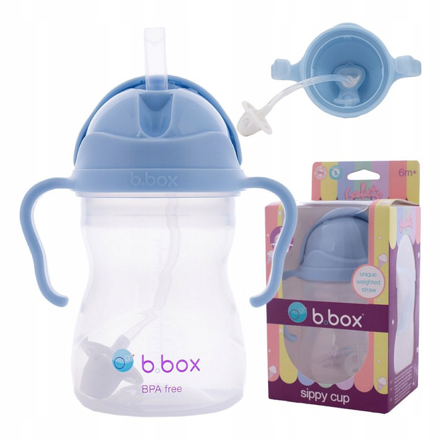 Bidon B.Box Gelato z obciążoną słomką 240ml