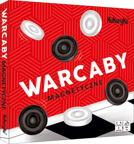 Gra Warcaby Magnetyczne Podróżne dla Dzieci i Dorosłych