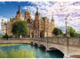Puzzle 1000 Układanka Wyspa ZAMEK Most Woda Niebo 12+ Trefl 10669