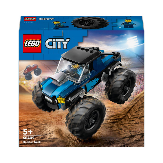 LEGO City Niebieski Monster Truck 148el. 5+ 60402