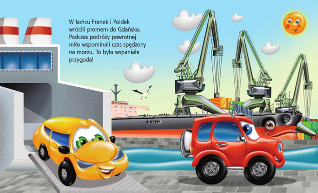 Samochodzik Franek. Statki. Przygody. Elżbieta Wójcik (SBM 2022)