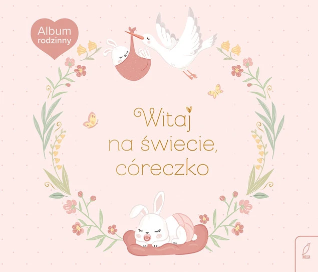 Album rodzinny Witaj na świecie, córeczko