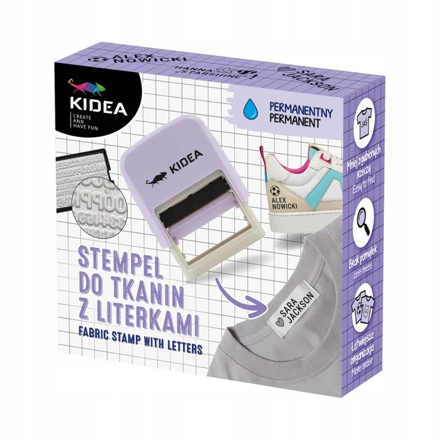 KIDEA stempel do tkanin zdjęcie 3