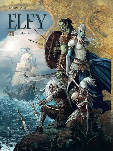 Świat Akwilonu Elfy Tom 21 Odrodzenie - Komiks Fantasy Jean-Luc Istin, Kyko Duarte