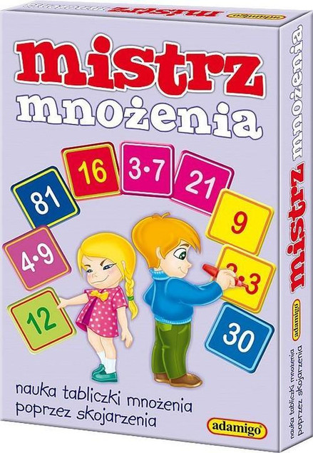 Gra edukacyjna Mistrz Mnożenia Adamigo