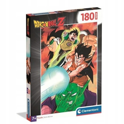 Puzzle 180 Dragon Ball Z Clementoni Super Kolor - Anime Goku