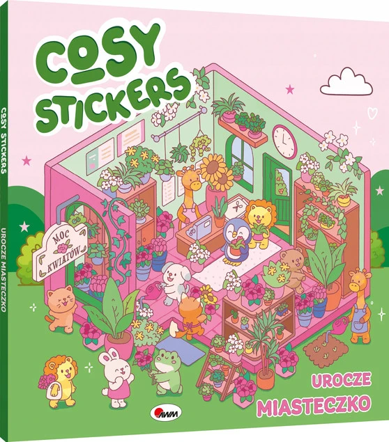 Cosy stickers. Urocze miasteczko