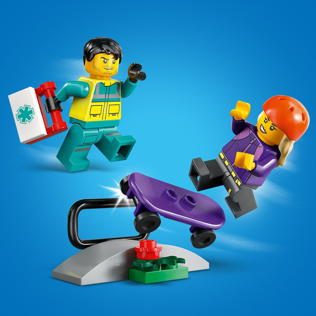 LEGO City 60451 Ambulans Ratunkowy z Minifigurkami