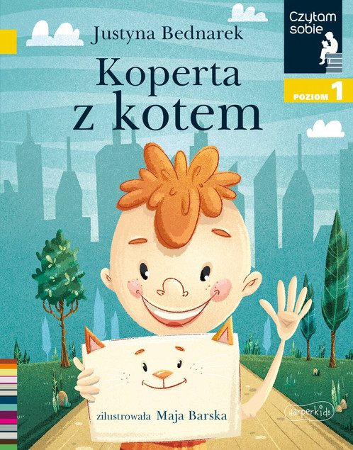 Koperta z kotem – Justyna Bednarek | Czytam Sobie Poziom 1
