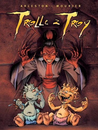 Okładka komiksu Trolle z Troy Tom 3