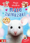 Kolorowanka Małe Zwierzaki. Moje Słodkie Zwierzaki z Naklejkami Zielona Sowa