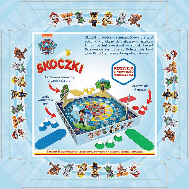 Gra planszowa Skoczki Psi Patrol Trefl