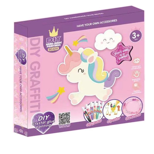 Zestaw Kreatywny Artysty DIY Księżniczki ASKATO: Breloczki, Bransoletki, Naszyjnik