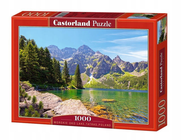 Puzzle 1000 Morskie Oko Tatry – Castorland