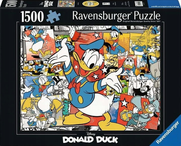 Puzzle 1500 el. Kaczor Donald Ravensburger