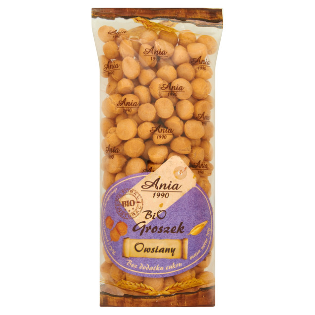 Groszek Owsiany BIO 70g – Bio Ania | Bez Dodatku Cukrów