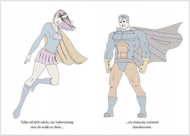 Malowanki wodne. Wyczaruj superbohaterów