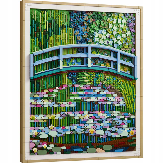 LEGO Art 31220 Claude Monet – Most nad Stawem z Liliami Wodnymi | Zestaw dla Dorosłych