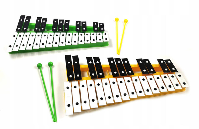 Cymbałki/Dzwonki szkolne 24 tonowe