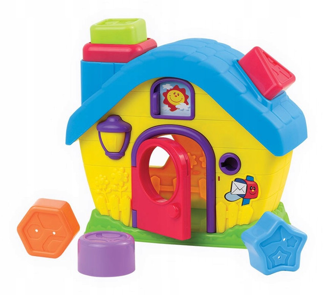 Sorter Dumel Domek z Klockami i Kluczykiem DD42460