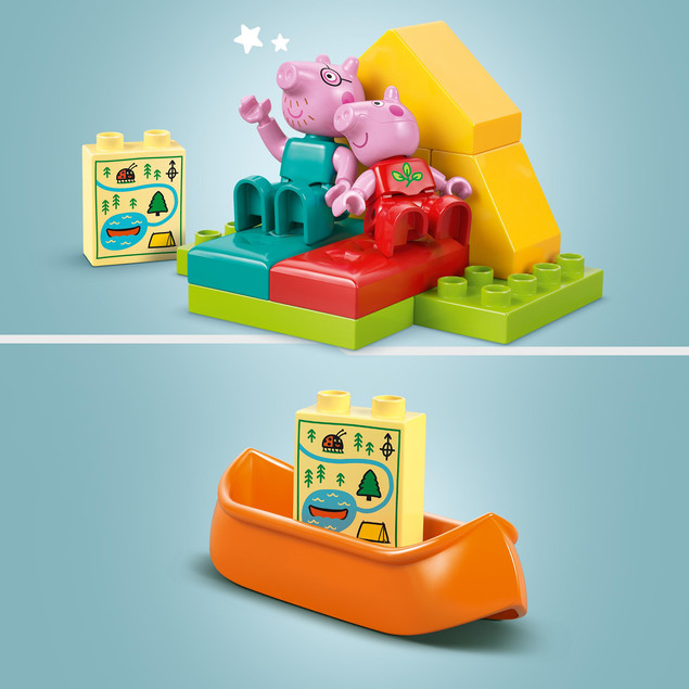 LEGO Duplo 10452 Świnka Peppa i Kemping – Przygoda w Lesie
