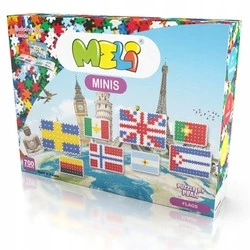 Detale klocków Meli Minis i ich mały rozmiar 1,5 cm
