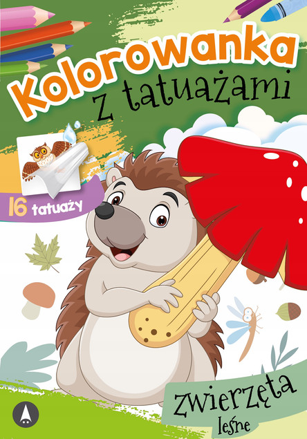 Kolorowanka Z Tatuażami Samoloty 3+ Skrzat