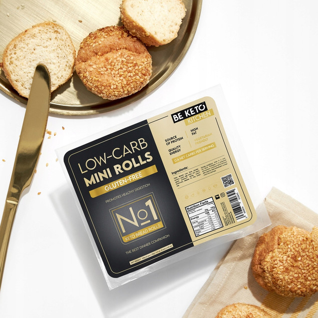 Bułeczki bezglutenowe BeKeto 100 g