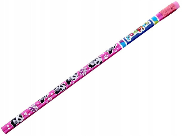 Ołówek Grafitowy z Gumką HB Bambino