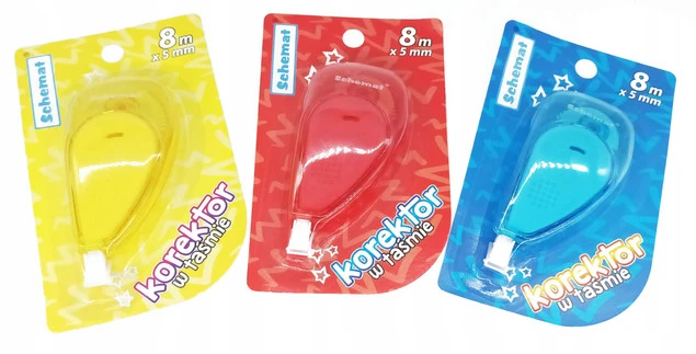 Korektor w taśmie Schemat 1508 - zastosowanie