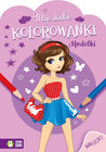 Moje słodkie kolorowanki. Modelki z naklejkami