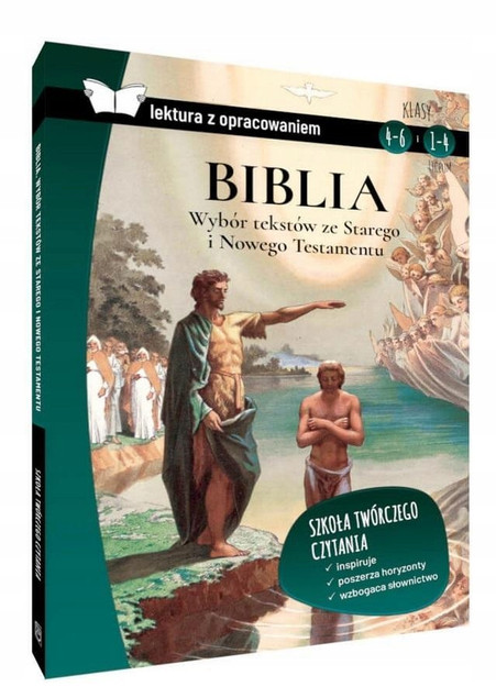 Biblia Wybór Tekstów Stary i Nowy Testament z Opracowaniem Lektura SBM