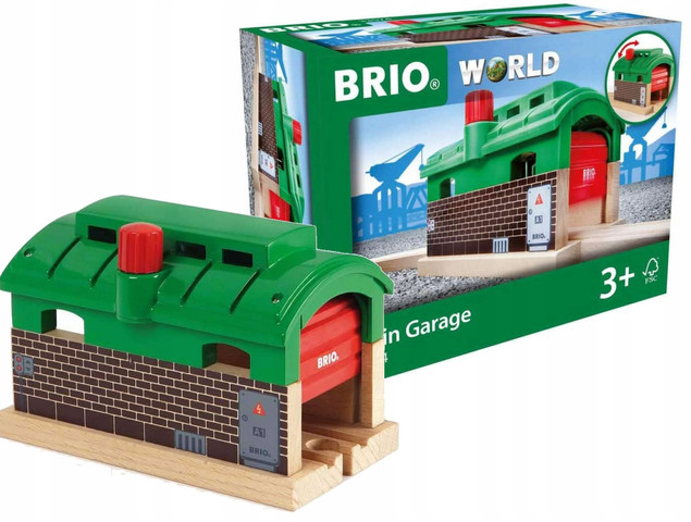 Brio Kolejka Parowozownia 33574