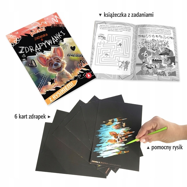 Zadanka & zdrapywanki. Pieski