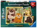 Ravensburger, Puzzle 3x49: Hopnięci (12004362)