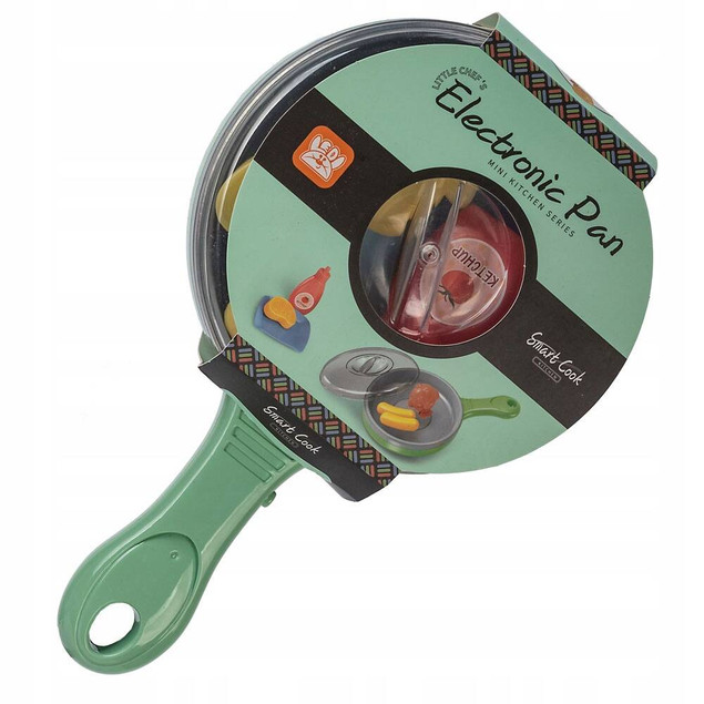 PATELNIA DO PRZYGOTOWANIA POSIŁKÓW ZABAWKOWA DLA DZIECI ŚWIATŁO DŹWIĘK