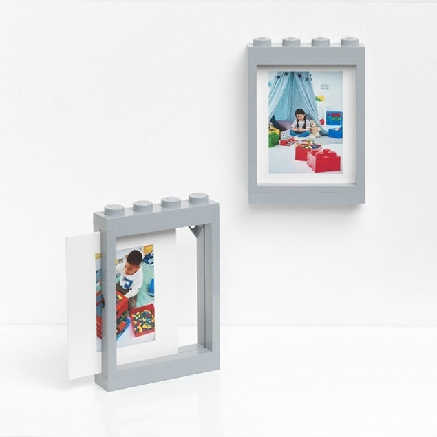 LEGO Ramka na Zdjęcia Czarna 19x27 cm z Passe-Partout