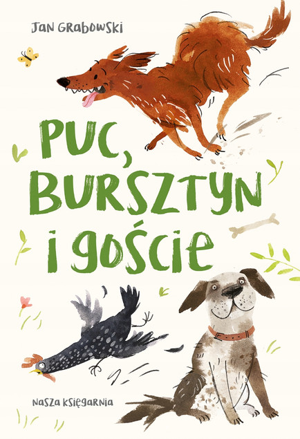 Puc, Bursztyn i goście Jan Grabowski | Lektura Szkolna | Nasza Księgarnia
