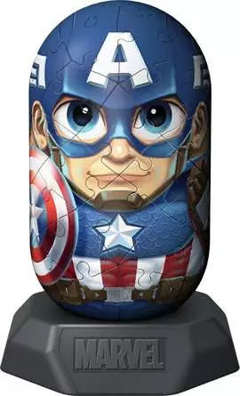 Puzzle 3D Hylkies: Captain America