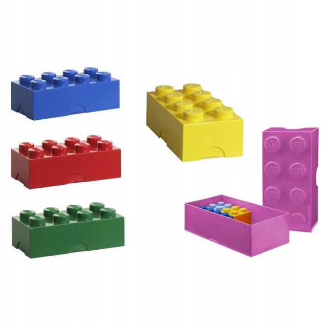Śniadaniówka LEGO Klocek 8 Lunch Box Żółta 950 ml