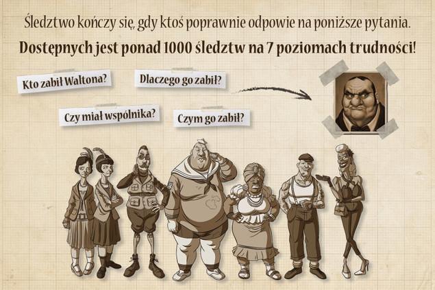 Niepożądani Goście Detektywistyczna Gra Planszowa 12+ Nasza Księgarnia