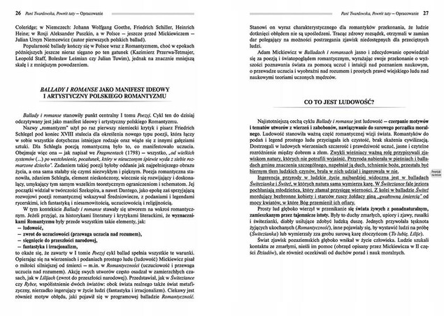 Pani Twardowska i Powrót taty z opracowaniem